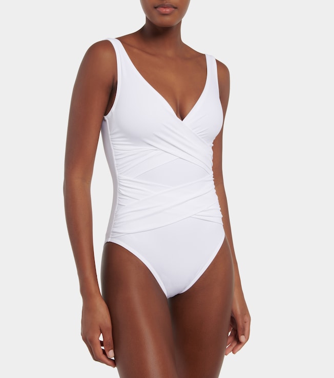 Karla Colletto Smart ruched swimsuit