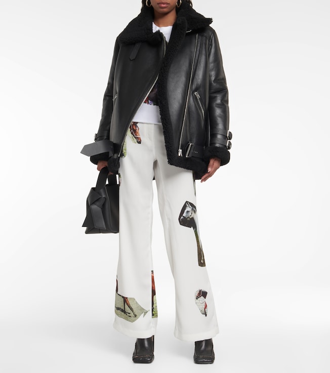 Acne Studios Velocite shearling jacket