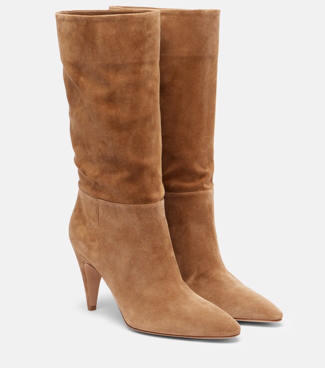 GIANVITO ROSSI Elise suede boots 