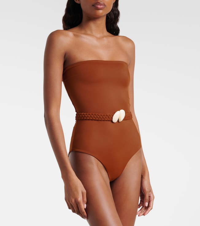 Johanna Ortiz Belted swimsuit