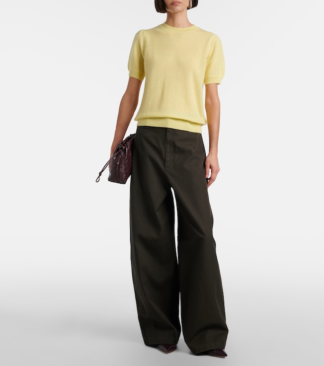 Jardin des Orangers Knitted cashmere top