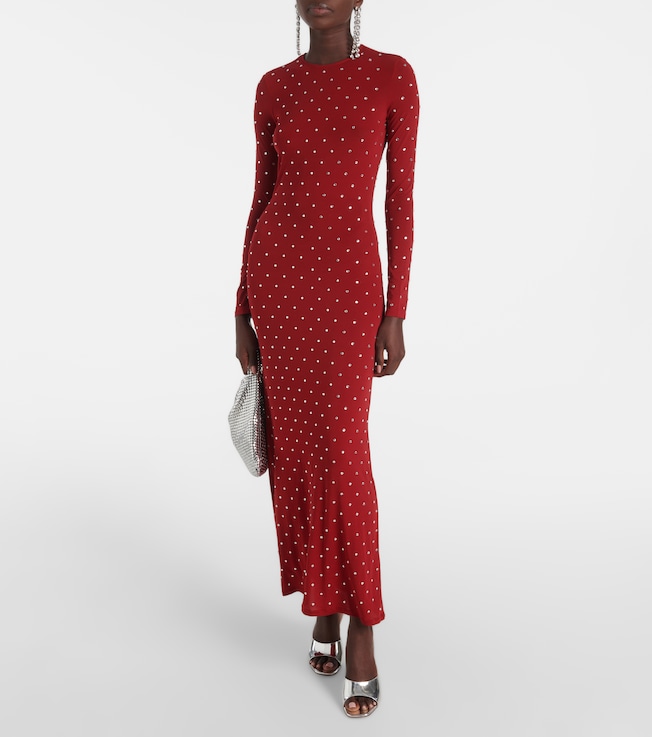 Rabanne Embellished maxi dress