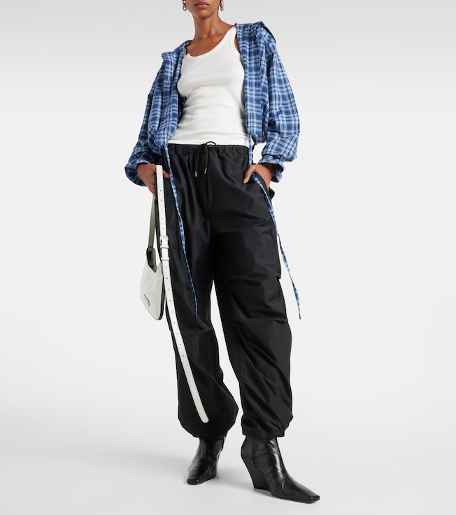 Acne Studios Cotton-blend wide-leg pants