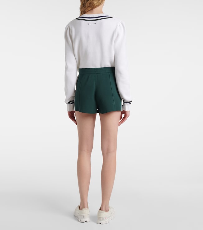 The Upside The Upside Les Border Evert knitted shorts