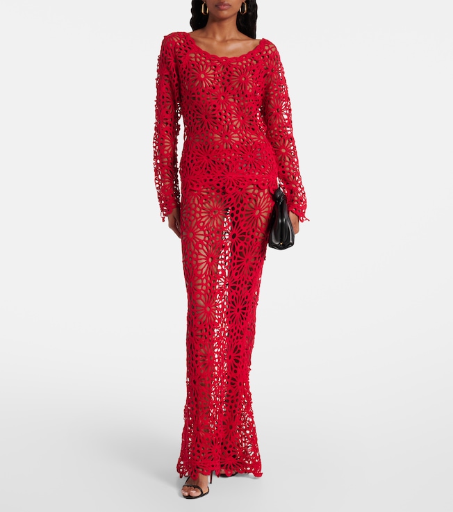 norma kamali red lace dress Rent Norma Kamali Red Dress UK 12