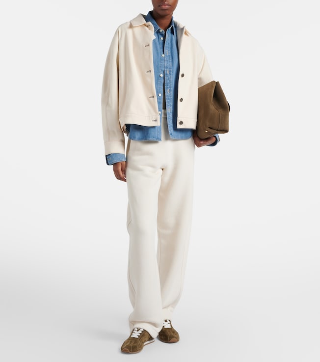 Max Mara Dente cotton-blend sweatpants