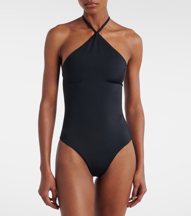 Jacquemus Bastide halterneck swimsuit