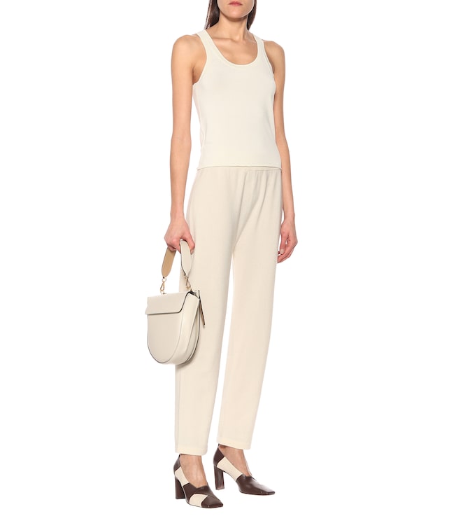 Ryan Roche Stretch-knit tank top