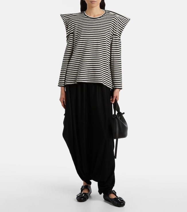 Junya Watanabe High-rise wool tapered pants