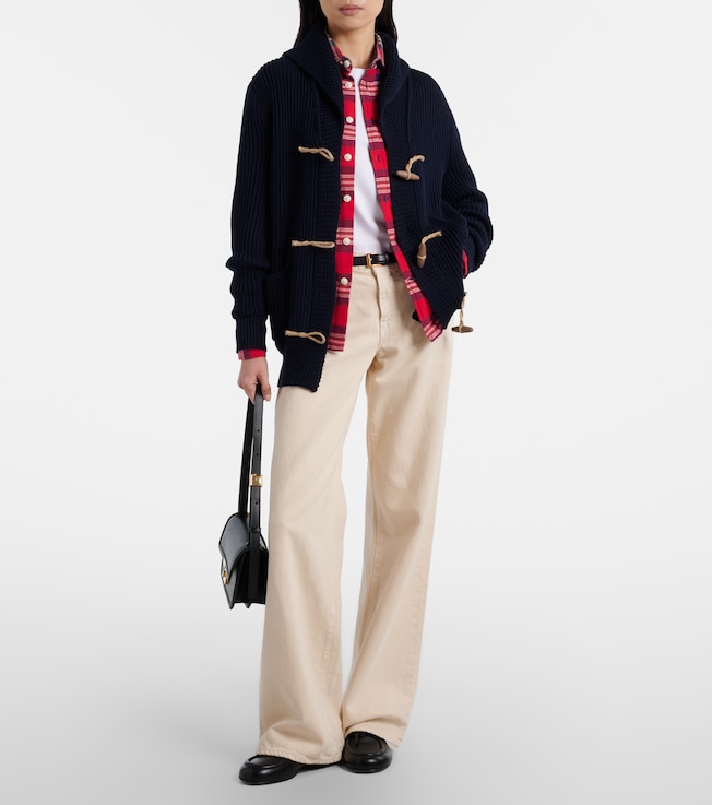 Ralph Lauren Collection Cotton and silk cardigan
