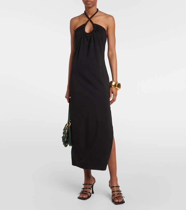 Proenza Schouler White Label halterneck jersey midi dress