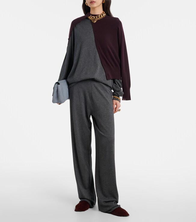 Extreme Cashmere N°347 Aries cotton and cashmere top