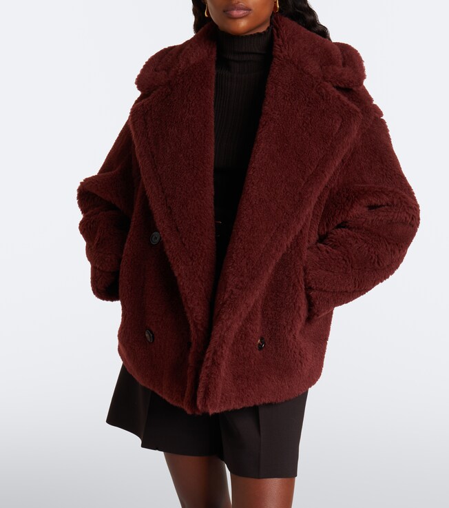 Max Mara Alpaca, wool, and silk jacket