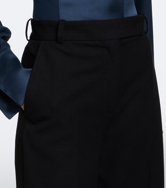 JOSEPH Joseph Yukio gabardine wide-leg pants