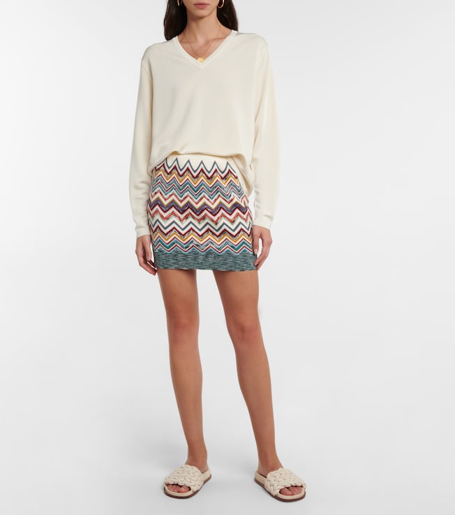 Missoni Knit miniskirt