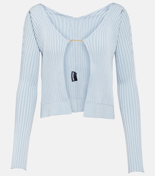 Cardigan La Maille Pralù aus Rippstrick | Jacquemus