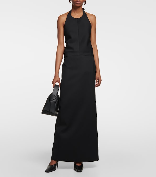 Wardrobe.NYC Wool maxi skirt