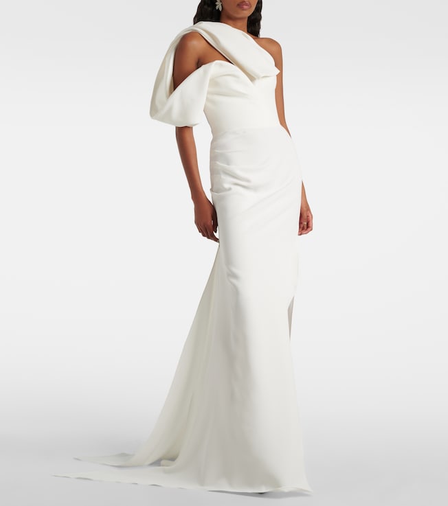 Maticevski Darkness one-shoulder gown