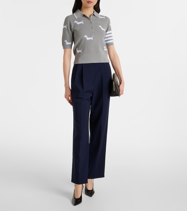Thom Browne 4-Bar polo shirt