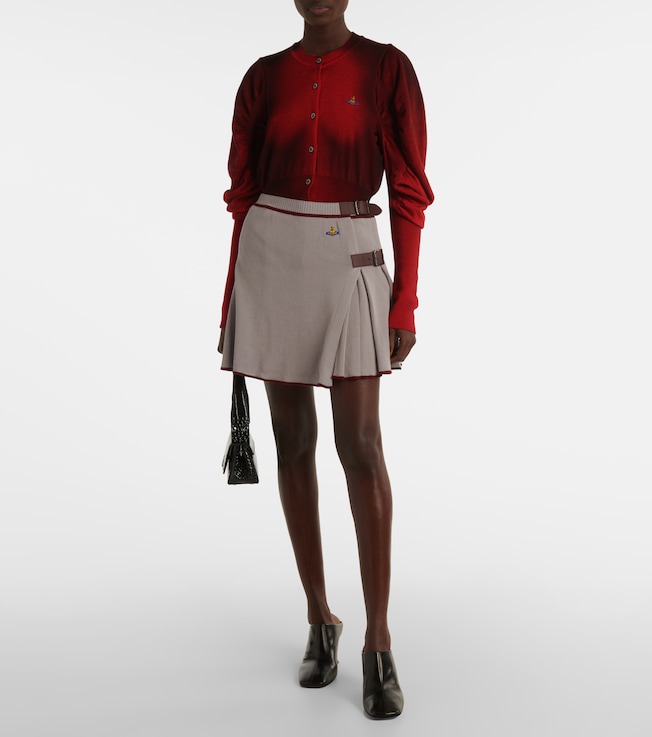 Vivienne Westwood Valentina cotton and wool kilt