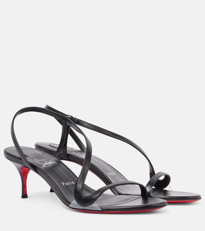 CHRISTIAN LOUBOUTIN Rosalie Alta 55 leather sandals