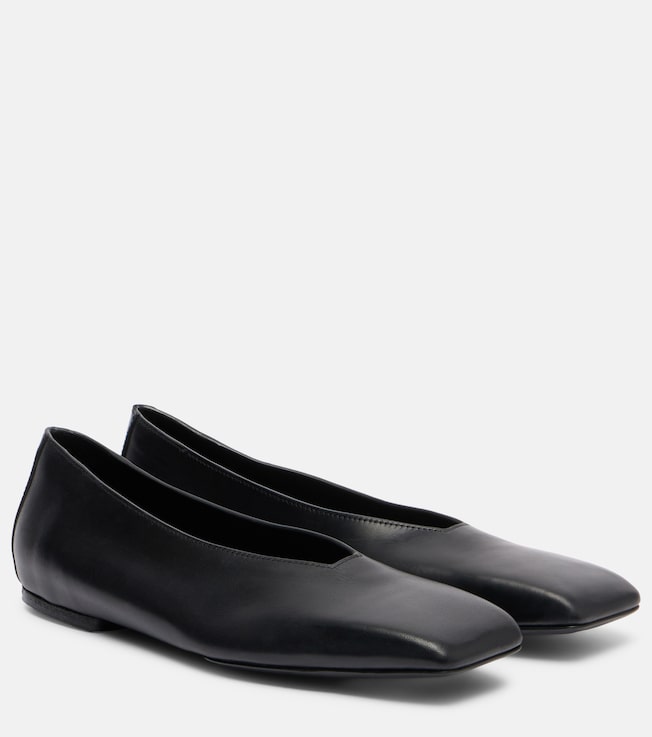 Rick Owens Leather ballet flats