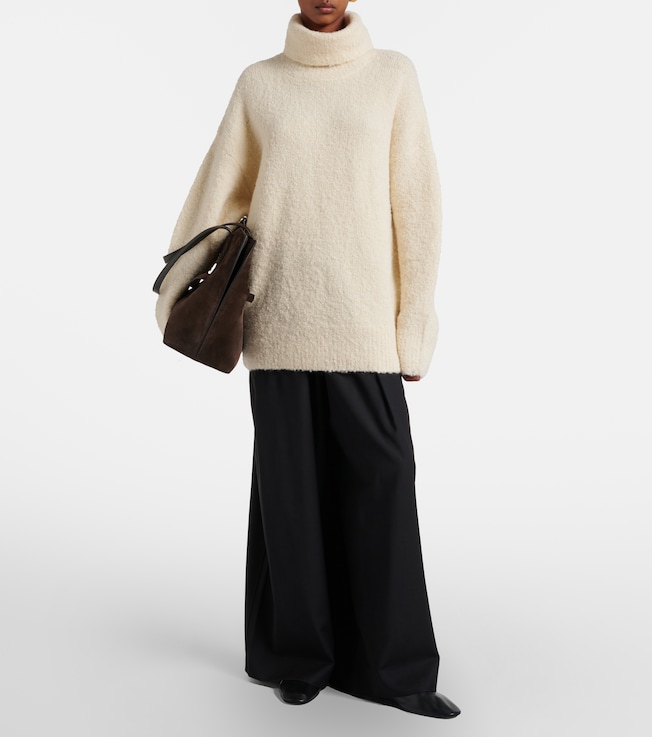 TOTEME Wool wide-leg pants