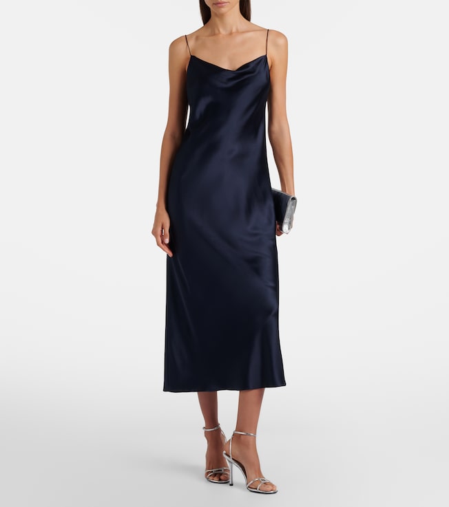 Dorothee Schumacher Sense Of Shine silk-blend satin slip dress
