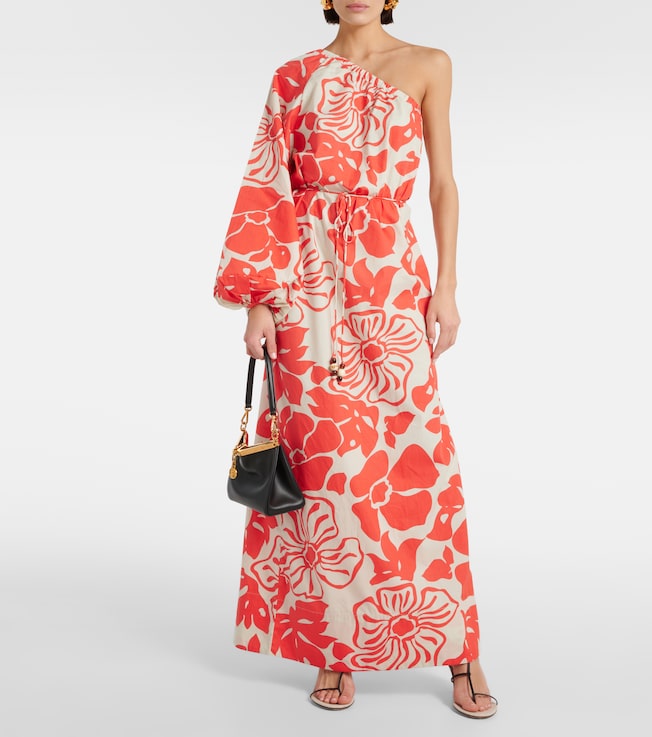 Faithfull Amorosa floral cotton maxi dress