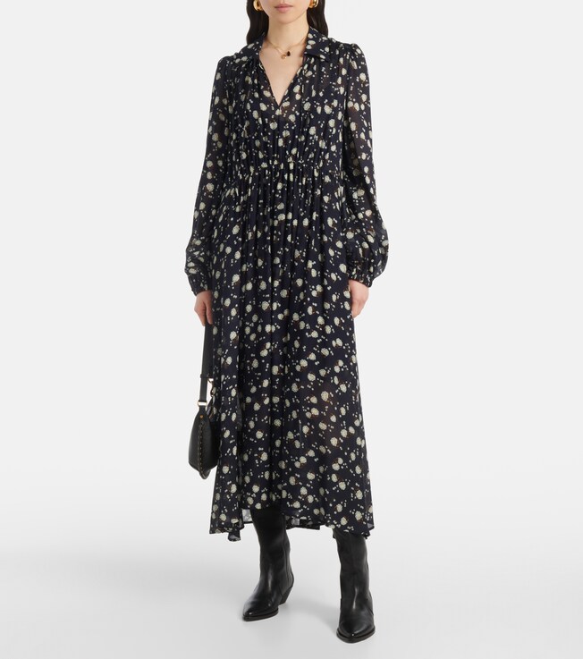 Dorothee Schumacher Floral Volumes printed maxi dress