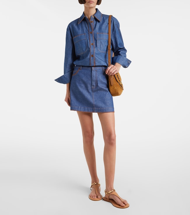 Zimmermann Ascension denim shirt