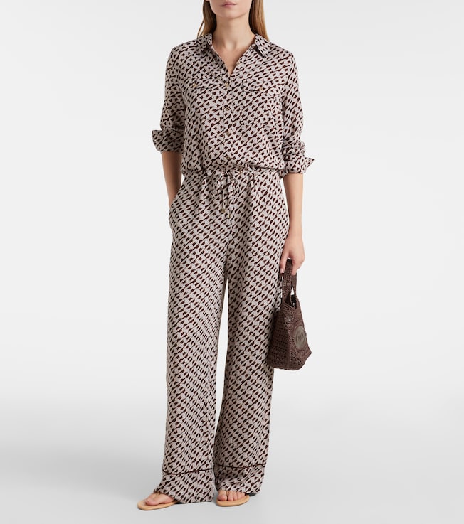 Melissa Odabash Una printed jumpsuit