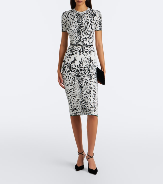 Tom Ford Tom Ford Jacquard velvet midi dress
