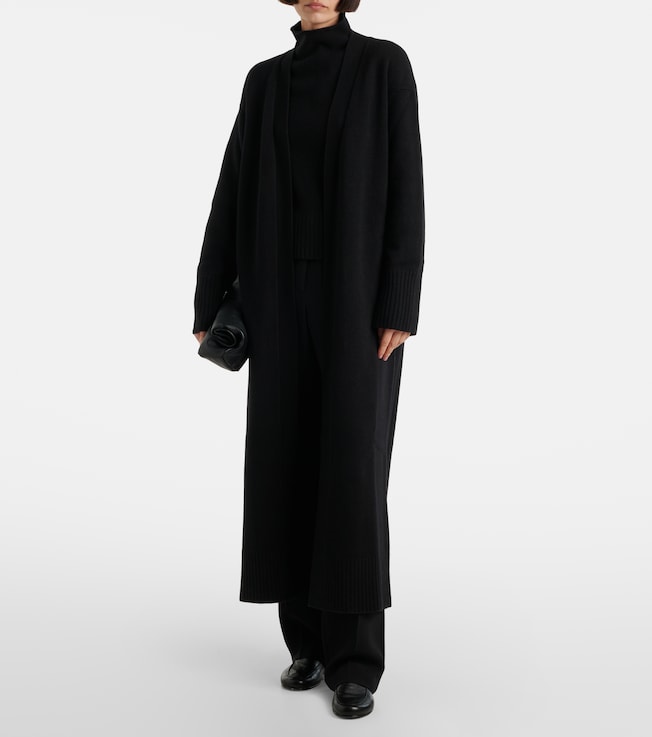 Fforme Julie cropped wool and cashmere sweater