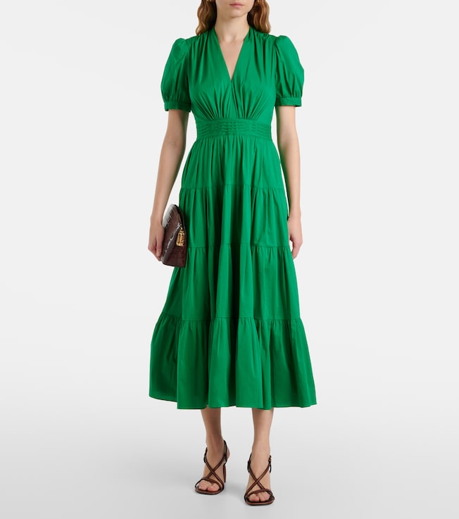 Diane von Furstenberg Darby cotton-blend maxi dress