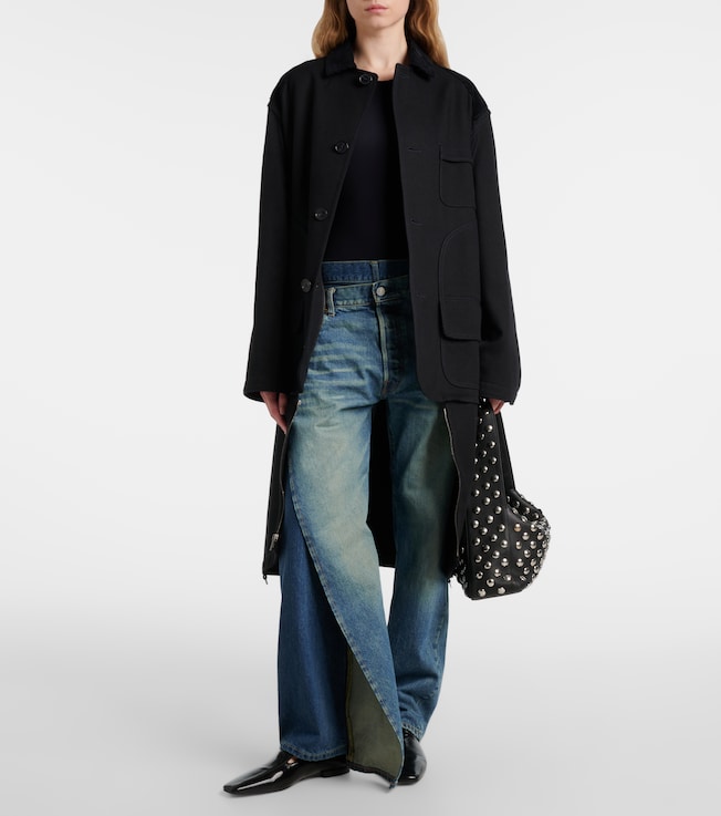 Junya Watanabe Asymmetric straight jeans