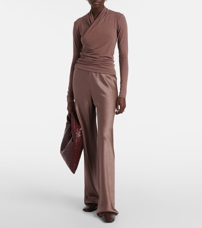 Vince Jersey wrap top