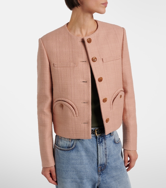 Blazé Milano Blazé Milano Shamo cotton-blend jacket