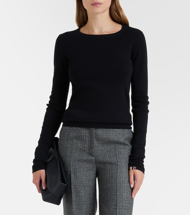 Extreme Cashmere N°392 Eel cotton and cashmere top