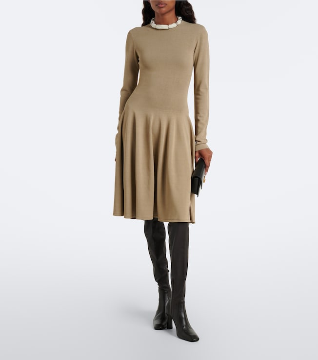TOTEME Knitted midi dress