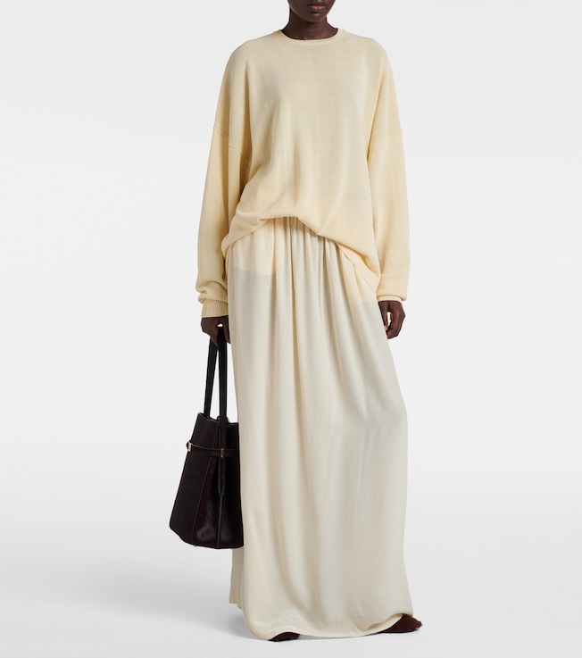 The Frankie Shop Basel cotton-blend sweater