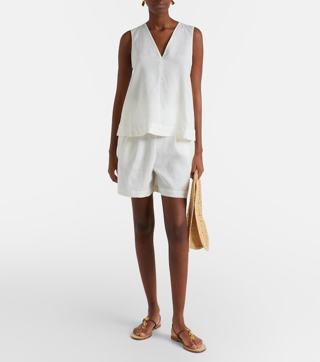 Asceno Linen shorts