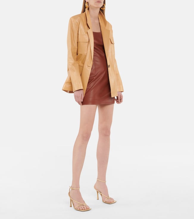 ZEYNEP ARCAY Leather blazer