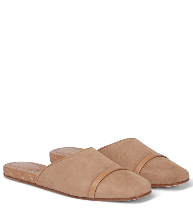Malone Souliers Rene suede slippers