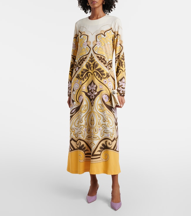 La DoubleJ Spells Placée printed maxi dress