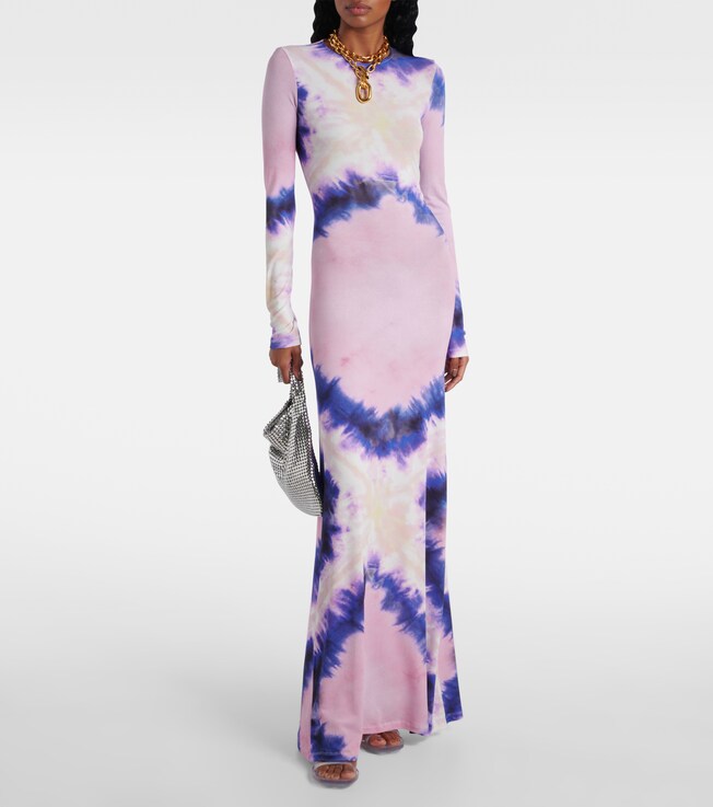 Rabanne Dyed maxi dress