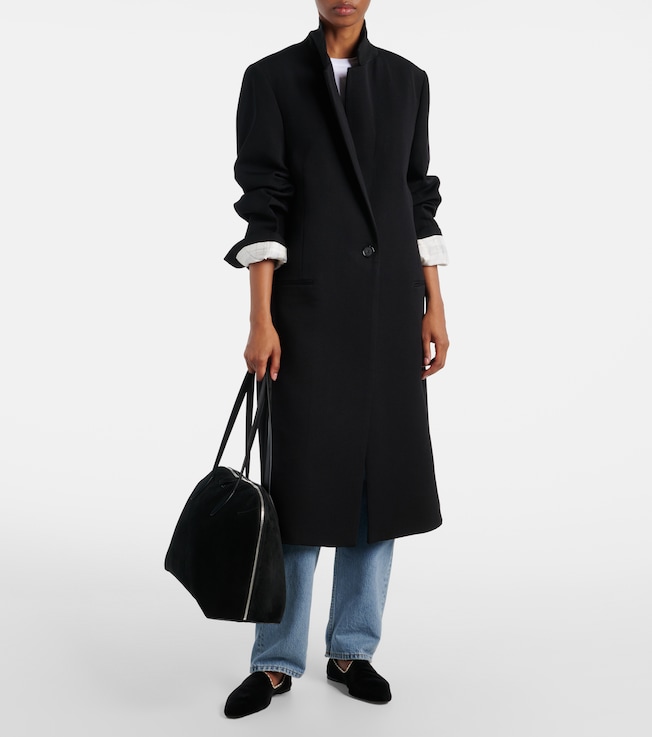 TOTEME Wool-blend canvas coat
