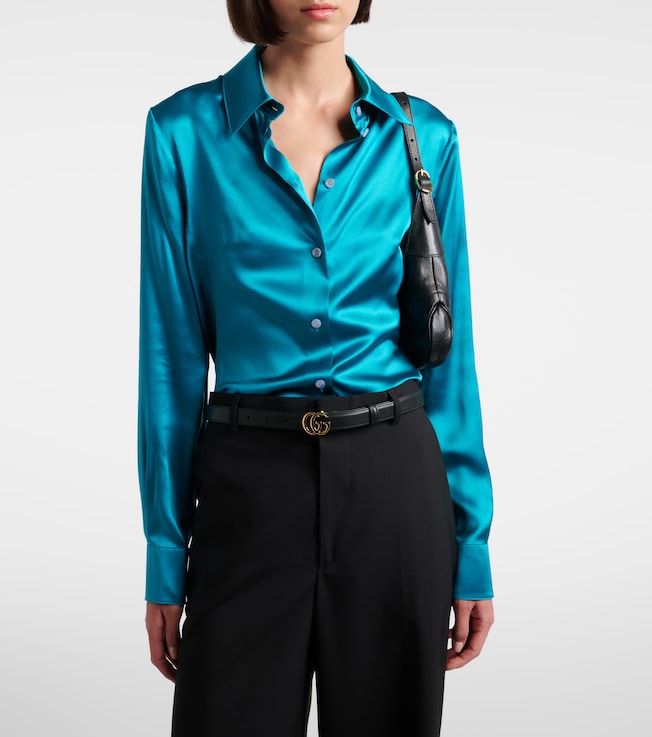 Gucci Silk satin shirt