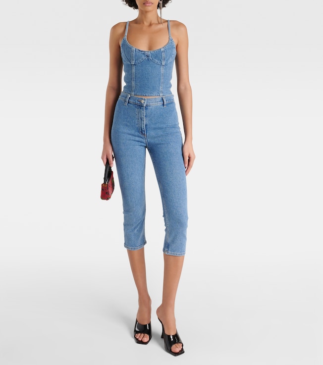 Magda Butrym Denim bustier