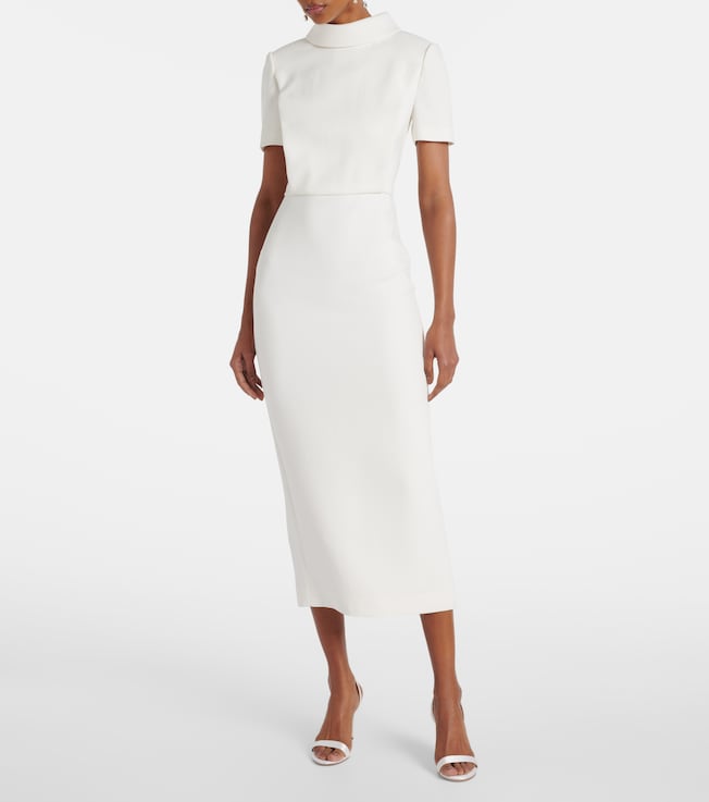Roland Mouret Bridal cady midi dress